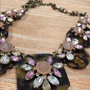 J. Crew Statement Necklace - Tortoise
